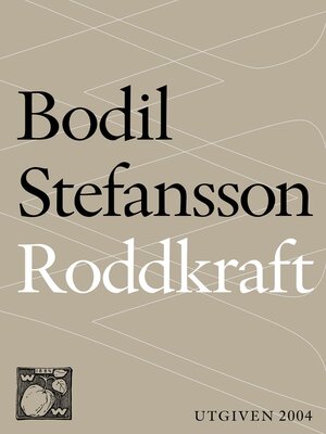 cover image of Roddkraft